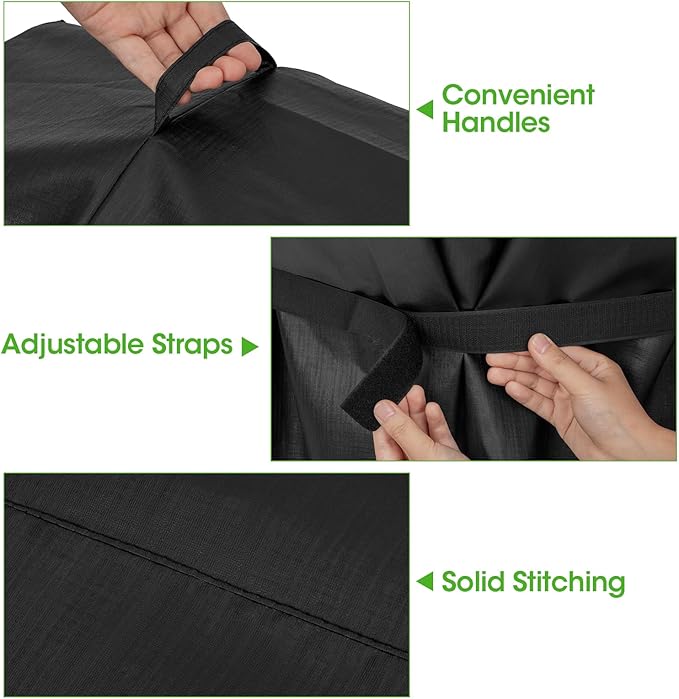 Grill Cover Compatible with Lexington 500, Wood Pellet Smoker Cover for Pit Boss Pro 600, Tailgater, Lexington 540, Waterproof Fade Resistant