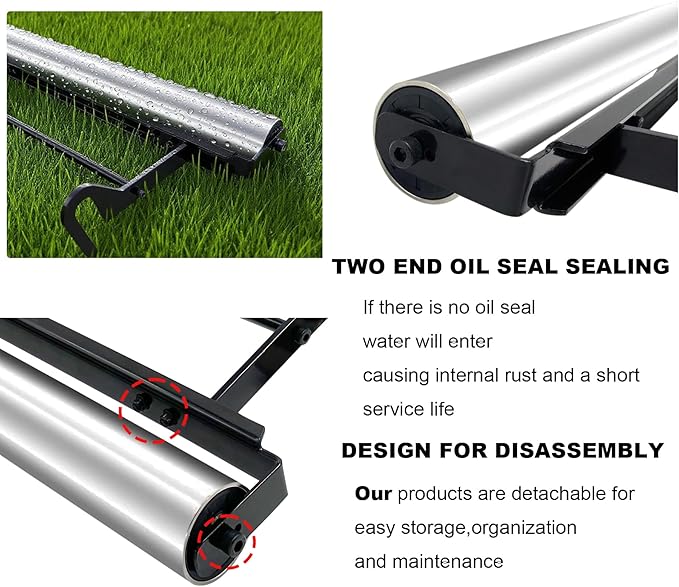 21inch Stainless Steel Mowers Striping Kit Compatible with EGO 21" Walk Behind Mowers AR2100 Easy to Install and Disassemble Create Stunning Lawn Patterns