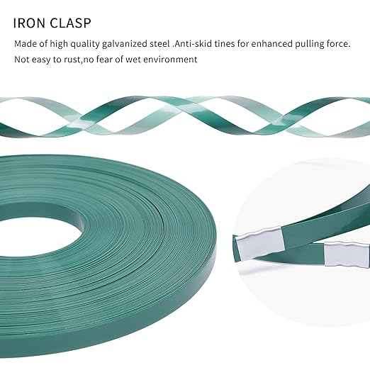 Heavy Duty Packaging 3pcs 5/8"(16mm) x 0.35" x 330'Light green Industrial-Grade Polyester(PET)Strapping Roll,Pallet Strap Coil for packaging strapping tool- 1400 lbs Break Strength(990ft Green)