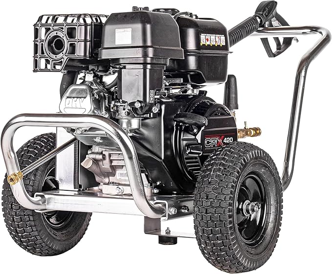 Simpson Cleaning ALWB60825 Aluminum Gas Pressure Washer Powered by Simpson, 4400 PSI at 4.0 GPM 60825