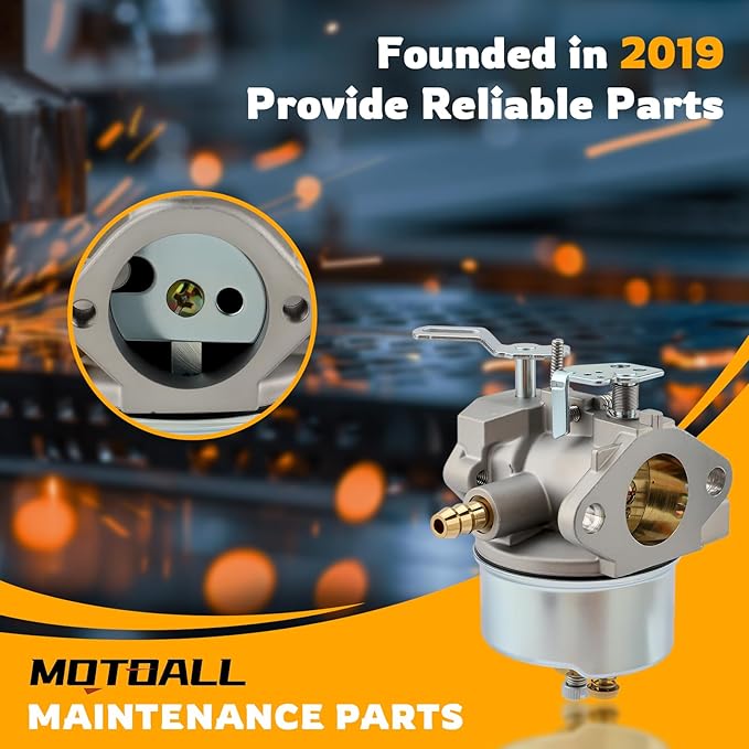 MOTOALL Snow blowers Carburetor 640349 640052 640054 632334A 632334 for John Deere 526 726 732 826 1032 Adjustable Carb HM80-155392P 640058 640058A Carb for Tecumseh 8HP 9HP 10HP Snowblower