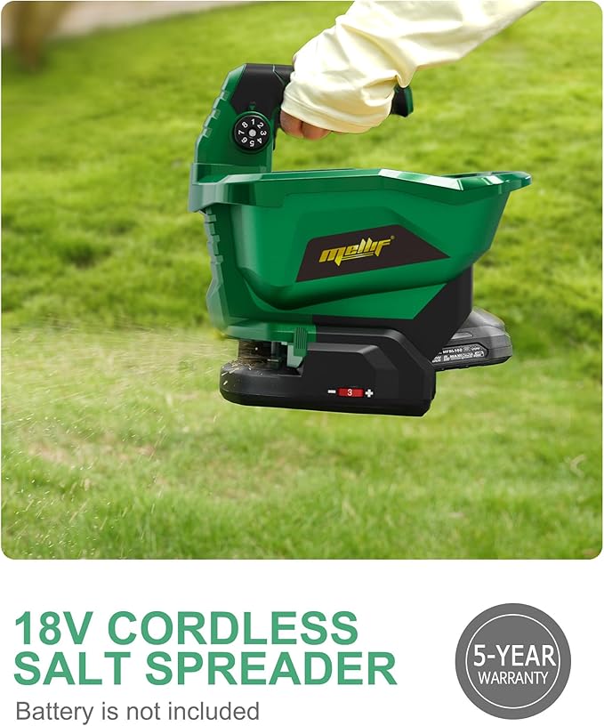Handheld Power Spreader Compatible with Makita 18V Battery(Tool Only), Cordless Seed Spreader Available Year-Round, Electric Lawn Spreaders for Grass Seed, Fertilizer, Salt, Ice Melt, Feed