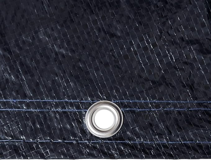 Heavy-Duty Winter Pool Cover | 18 ft Round, 12x12 Scrim Strength, 12-Year Warranty | UV and Cold Resistant, Weatherproof Durable Protection for Above-Ground Pools | Winch & Cable Included