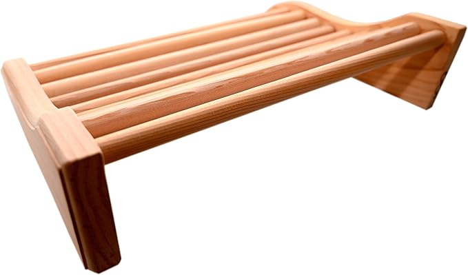 HSE Cedar Curved Sauna Headrest Pillow (1, Red Cedar)