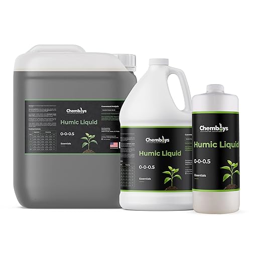 Chemboys Organic Humic Acid with Fulvic – Liquid Carbon Concentrated Plant Supplement for Increased Nutrient Uptake, Soil, Lawns, Hydroponics & Garden – Soil Conditioner Plant Food Enhancer