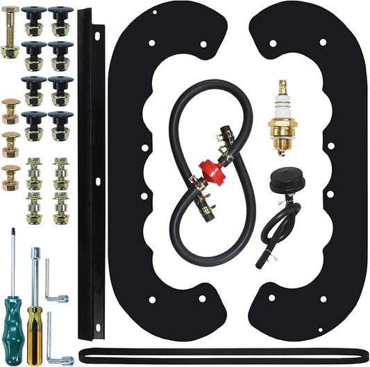 99-9313 Snow Blower Paddles with 55-8760 Scraper Blade 55-9300 Drive Belt Replaces Toro 99-9313 Kit, Toro 55-8760 for Toro CCR 2000, CCR 2400, CCR 2400R, CCR 2500, CCR 3000 GTS Snowthrowers