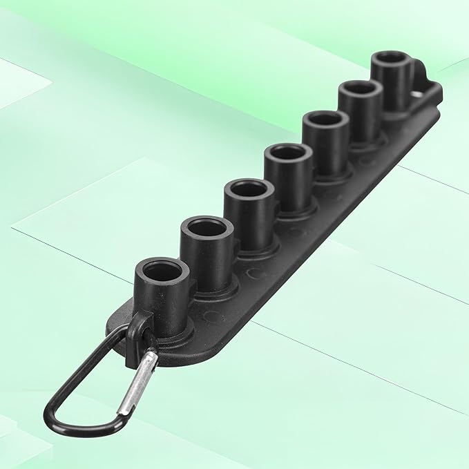 Tool Daily Pressure Washer Tips, 25 Degree Green Power Washer Nozzle Tips 7 Pack with Nozzle Holder, 1/4 Inch Quick Connect, 4000 PSI