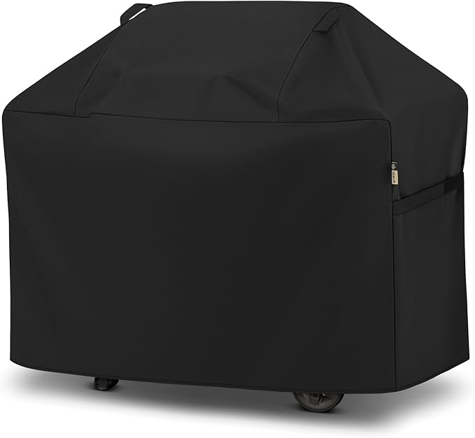 Arcedo BBQ Grill Cover 53 Inch, Heavy Duty Waterproof Outdoor Gas Grill Cover, Fade Resistant Durable and Convenient Compatible with Charbroil Weber Spirit Nexgrill Napoleon