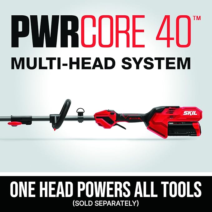 SKIL PWRCORE 40 40V Powerhead 22" Pole Hedge Trimmer Attachment for PLT1500C-10 & PSS1200C-10 & PSS1200C-00 -PHT2200