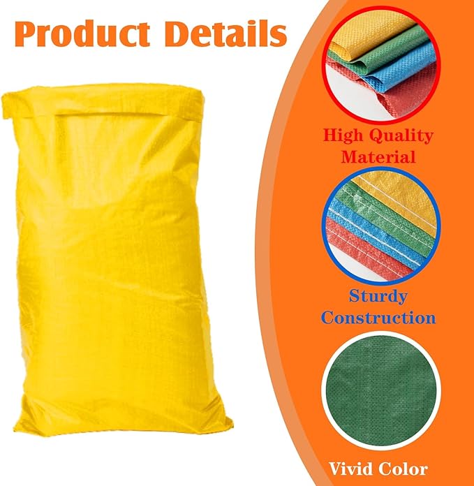 15Pcs Potato Sack Race Bags Large Size Game Race Bag for Carnival Easter Christmas School Outside Lawn Sports Games, Birthday Parties, Outdoor Family Gatherings, Barbecues