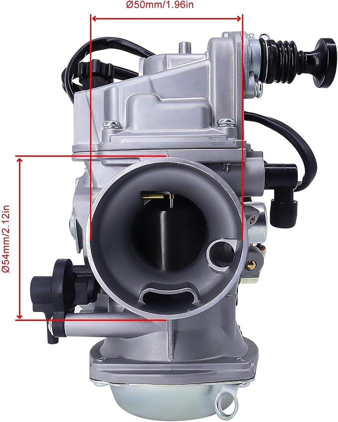 Carburetor Compatible with Honda Foreman 450 TRX 400 450 400FW ATV Carburetor, TRX450ES TRX450FE TRX450FM TRX450S Rancher TRX350 350 ES FE FM TE TM TRX 300 TRX 300 FW