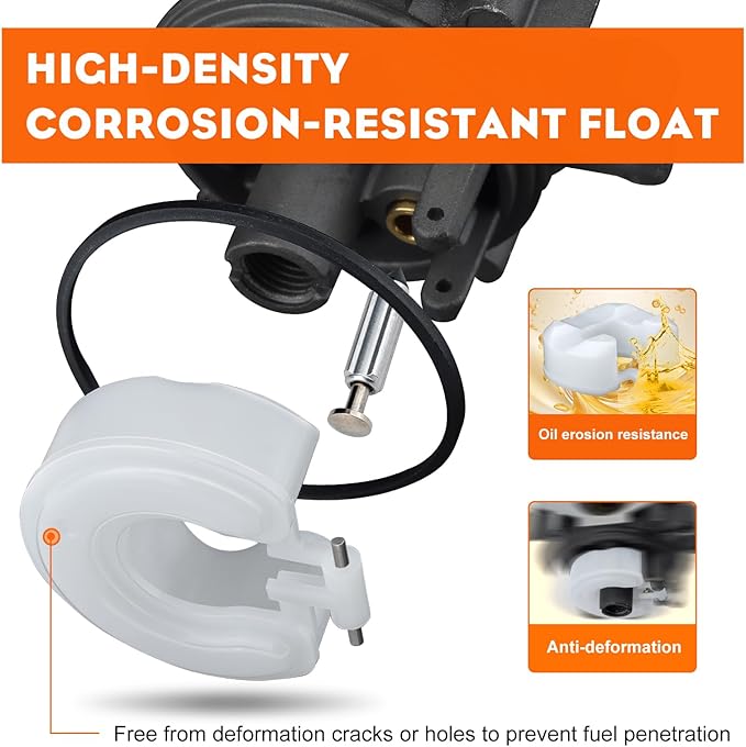 Hipa 20001368 Carburetor Kit for Arien 20001027 20001086 20001369 920403 920021 920025 LCT 03121 03122 208CC Snow Blower Snow Thrower Engine Models