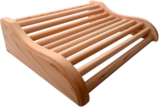 HSE Cedar Curved Sauna Headrest Pillow (1, Red Cedar)