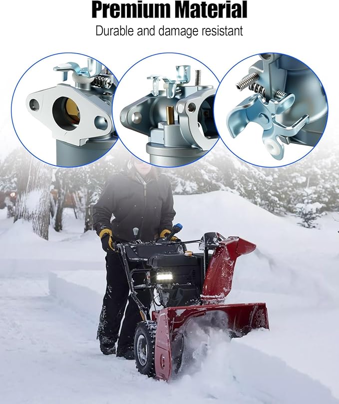 Carburetor Fit for Toro Power Max 8326-OTE 726-OE 38639 38637 38629 38629C 38614 Snow Thrower, Snow Blower Carb Tune Up Kit