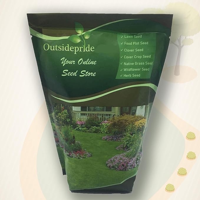 Outsidepride 50 lb. Seeds Annual White Mustard Cover Crop Seed for Planting