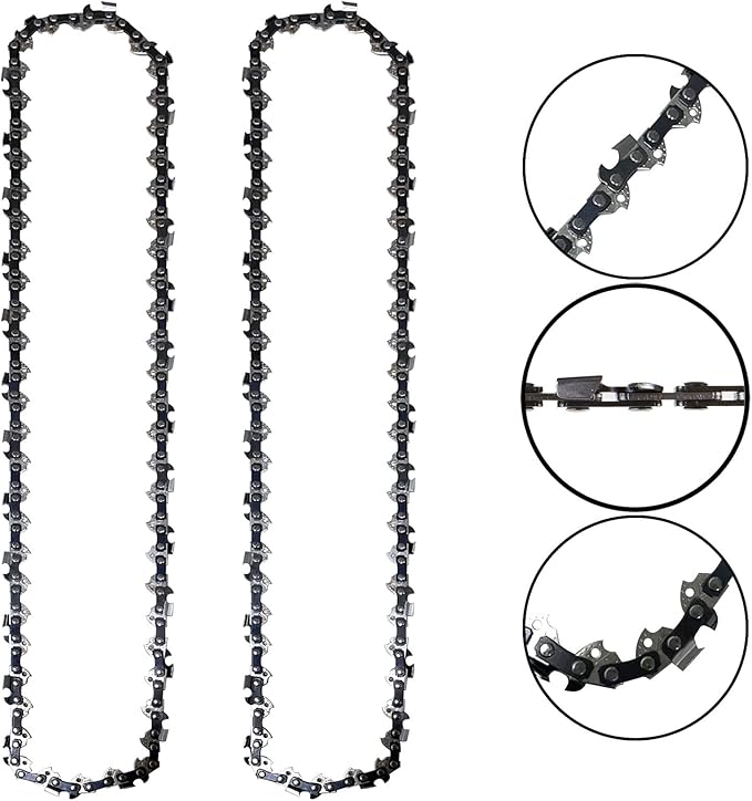 2PC 16" Chainsaw Saw Chain replaces S56 Fit Ryobi RY3716 RY40550 ZRRY3716 RY40HPCW02 Chainsaw,Kobalt KCS 180B-06…