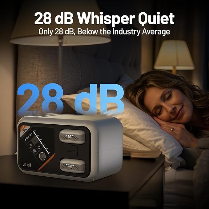 Litheli 288 Series 287Wh Portable Power Station, Lithium Solar Generator with 300W AC Outlet (2×74Wh Packs Shipped Separately), Fast Charge 0–95% in 50 Min for Camping, RV, Van & Outdoor Emergency