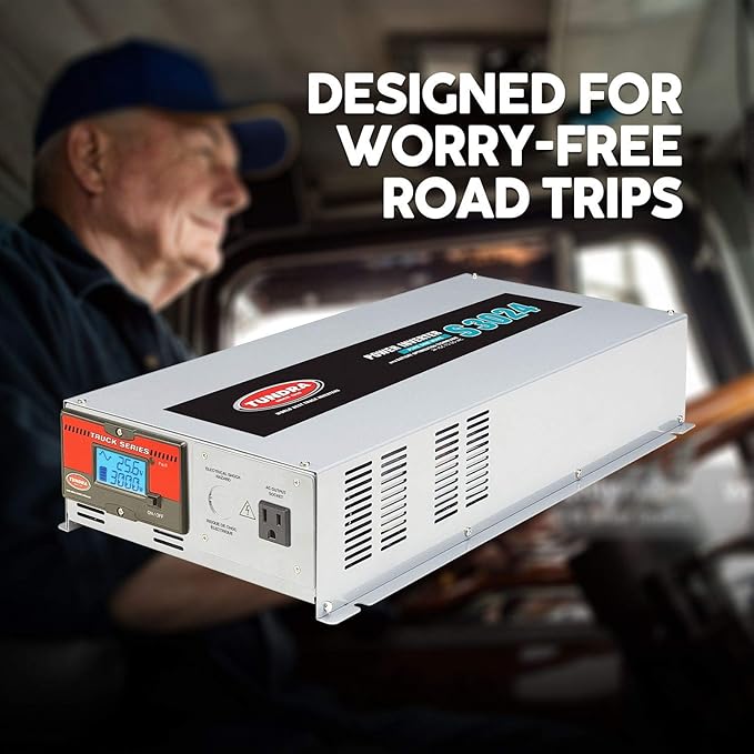 Tundra S Series - DC/AC Truck Power Inverter - Pure Sine Wave 3000W / 24V DC to 120V AC - S3000