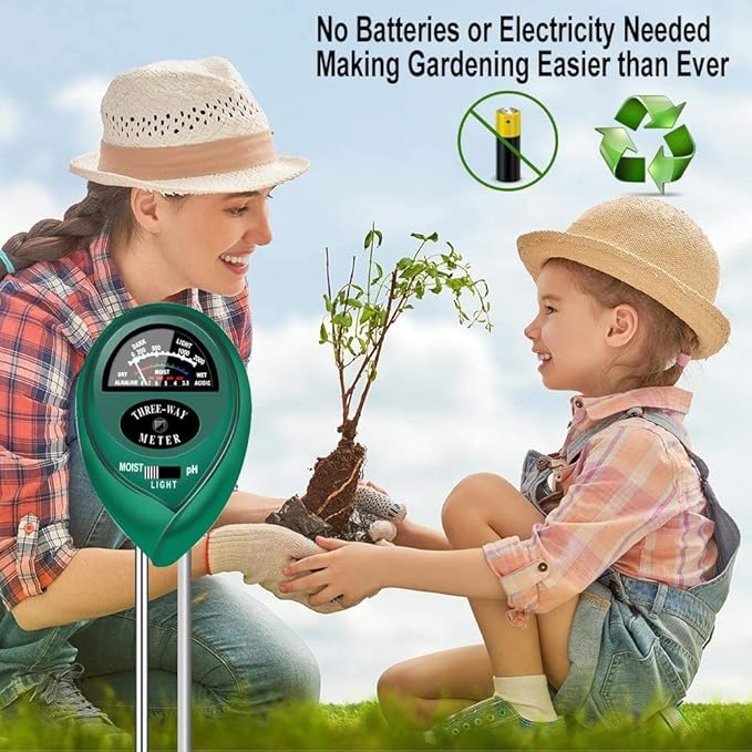 yoyomax CG-ACEZ-5BUR Soil-Meters, Green