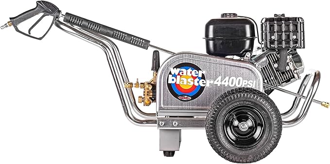 Simpson Cleaning ALWB60825 Aluminum Gas Pressure Washer Powered by Simpson, 4400 PSI at 4.0 GPM 60825