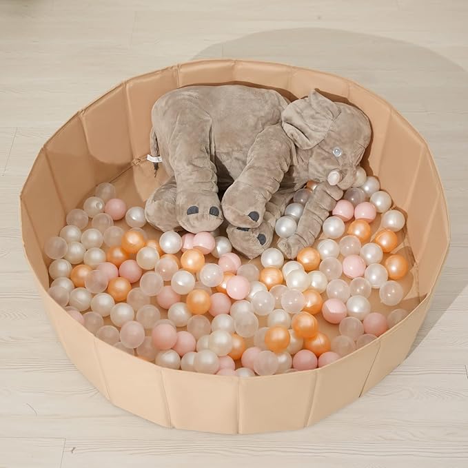 TRENDPLAY Plastic Balls for Ball Pits - Hollow Balls- Safe and Exciting Playtime - Perfect for Baby Pools, Birthday Party Decoration
