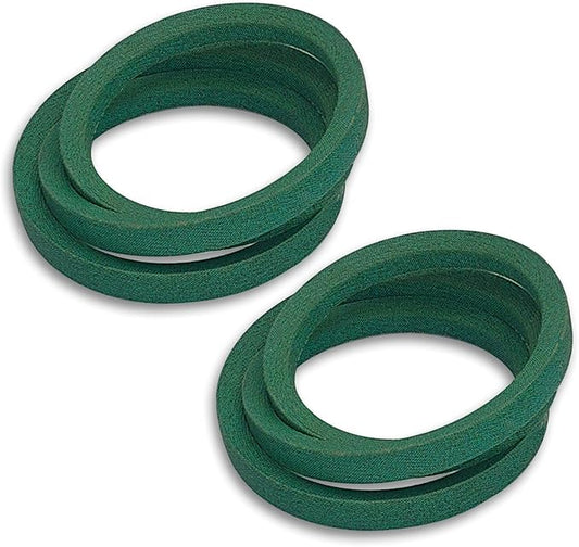 2 Pack Snow Thrower Auger Belt 72056 for Replace Ariens 07205600, 72109, 07210900 MTD 754-0104, 754-0177(1/2" X 32")