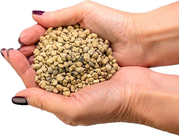 Pure Hard Akadama for Bonsai/Succulent Soil - (3mm-6mm) Small Grain for Cactus, Bonsai Plants Soil Amendment, Prevent Over Water, Provides Optimal Water Retention, Fast Drainage (1 Quart)
