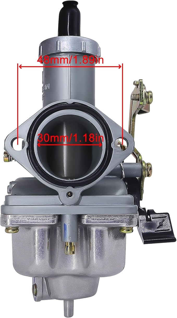 PZ30 30mm Carburetor Carb Compatible with 150cc 175cc 200cc 250cc Cable Choke Dirt Bike ATV Scooter Moped Engines Taotao SunL JCL