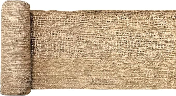 Agfabric Natural Jute Erosion Control,Jute Netting -48" Wide x60 feet Long Soil Saver Mesh Blanket