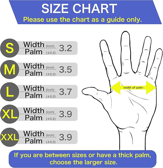 LOCCEF 2 Pairs Winter Work Gloves for Men and Women, Freezer Gloves for Work Below Zero, Thermal Insulated, Super Grip