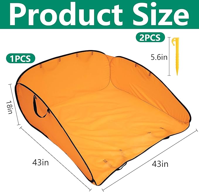 140 Gallon Pop up Leaf Collector, Foldable Lawn Leaf Pick Up Bag Tool, Large Yard Dustpan Type Garden Bag, Reusable Yard Waste Bags for Cleaning Up Weeds Branches Waste Trash Debris
