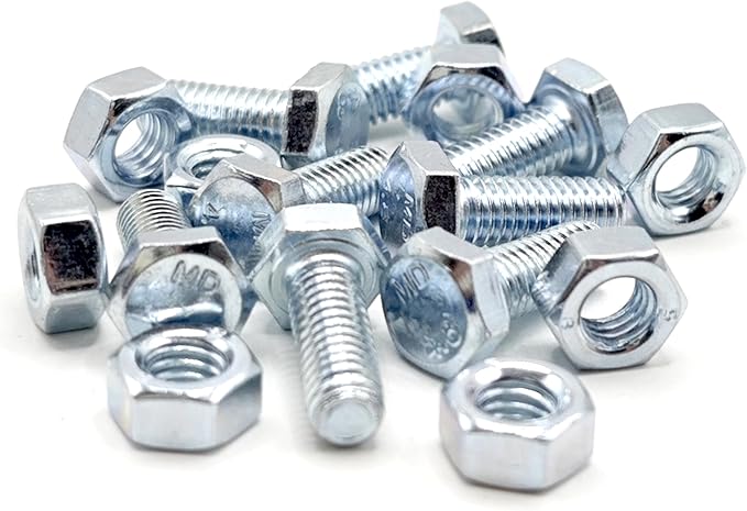 8 Sets- Auger Shear Pins Bolts and Nut HS1132 fits Honda HS828 HS928 HS724 HS624 & New HSS Series 724, 928, 1332 Snow Blowers, Stainless Steel