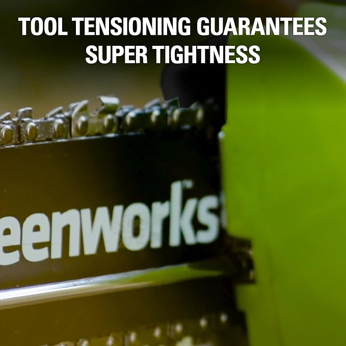 Greenworks 40V 8 inch Cordless Pole Saw Battery and Charger Not Included, PS40B00