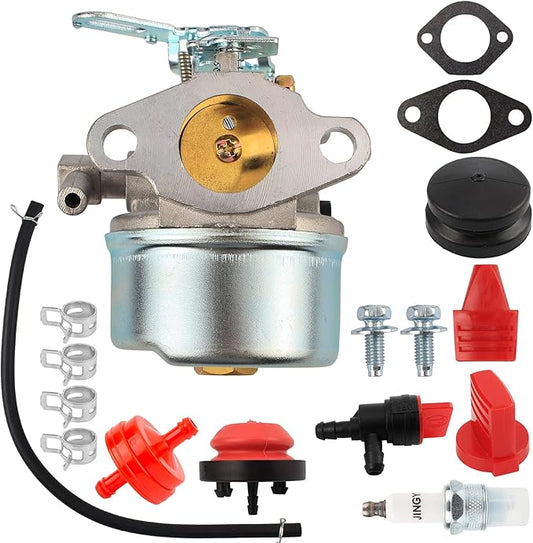 Carbhub 640084B Carburetor for TORO 521 Snow Blower HSSK40 HSSK50 HS50 LH195SAT ecumseh 5HP MTD 632107A 632107 640084 640084A for Tecumseh 632107 640084 640105 640299 632107A 640084A