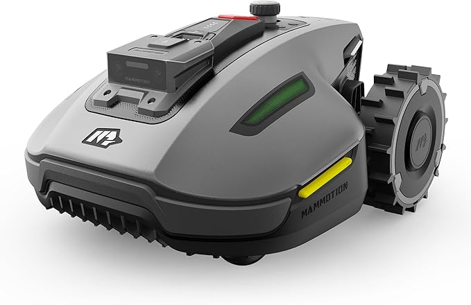 Mammotion YUKA Mini 700 Robot Lawn Mower for 0.17 Acre, Max.0.35 Acre, UltrasenseAI Vision+ RTK, Auto Mapping, 45% Slope,Perimeter Wire Free, Cutting Height 0.8''~2.4'', 7 Mowing Zones Management
