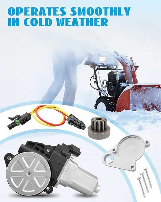 Snowblower Spout Rotator Chute Motor Fit for Various Murray/Simplicity Snowblowers Replace 1728965SM