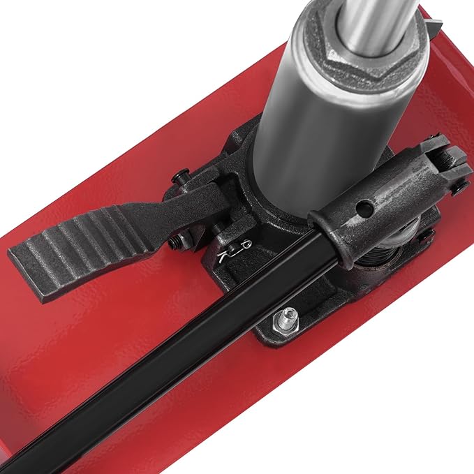 Hydraulic Lift Jack Adjustable Lawn Mower Lift for Lifting and Repairing Maintenance, Garden Tractors, All-Terrain Vehicles-Load 500lbs, 45 * 48.5 * 42in