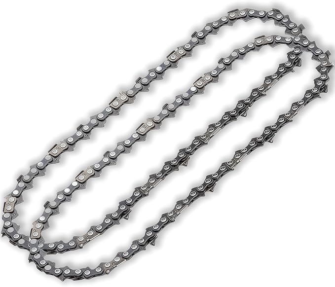 (2PK) 8 Inch Replacement Chainsaw Chain - 3/8" LP Pitch .043" Gauge 33 Drive Links – 8 in Pole Saw Chains R33 Replaces for Ryobi P4360, RY43160, P4361 / Worx WG349 WG349.9 and More