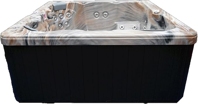 5-person Hot Tub 51-jet Spa with Ozone System - 80"x80"x34"
