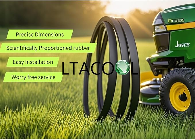 36-in Lawn Mower Tractors Deck Belt 1/2" x 79.4" Replacement for Craftsman MTD 754-06434 754P06434 490-501-M100