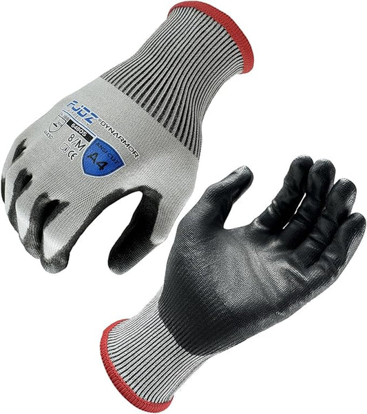 A9 Cut Resistant Work Gloves, 18 Gauge Ultra-light Foam Nitrile Coated Touchscreen ANSI A3 A4 A6 A9 Cutting Glove