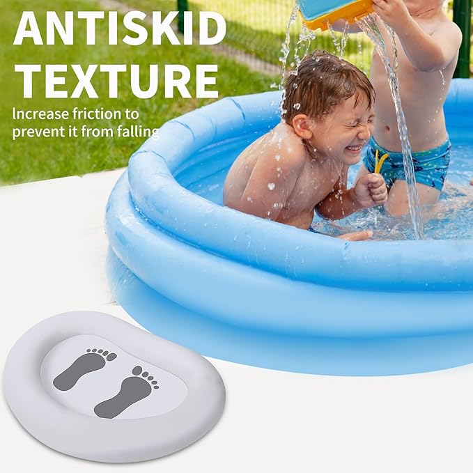 Inflatable Pool Foot Bath Basin, Foot Soaking Bath Basin Foot Bath for Pool Entry Ladder, Pool Foot Wash Basin for Above Ground Swimming Pools Hot Tub Spas, Pool Accessories