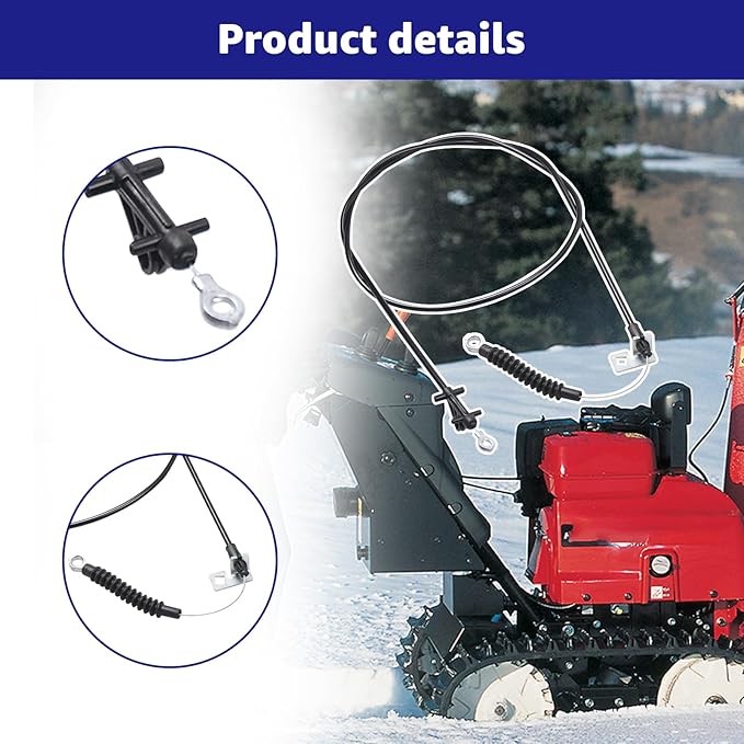 586961501 Chute Control Cable for Snowblower Compatible with Husqvarna ST230P ST224 ST227P