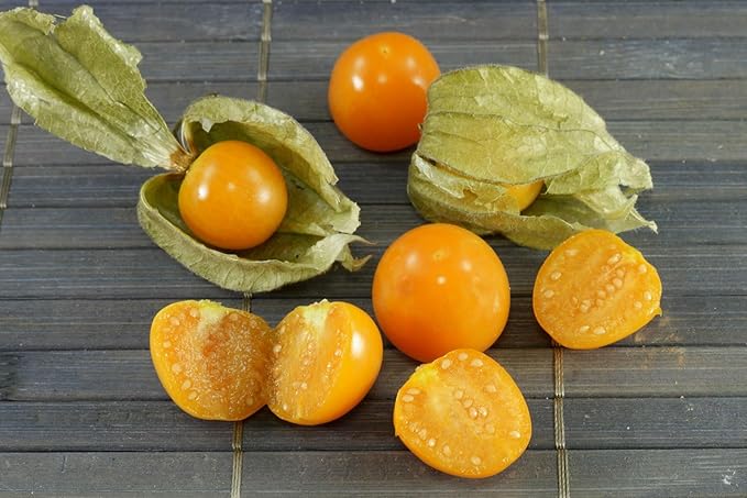Seeds Ground Cherry (Cape Gooseberry, Goldenberry) Orange Physalis Vegetable for Planting Non GMO