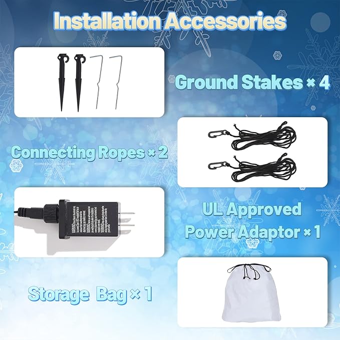 Dearsun 6.5FT H Christmas Inflatable Tree with Build-in LED Lights, Funny Inflatable Dog Chasing Santa Claus,Blow Up Christmas Outdoor Decor Giant Yard Party Decoration (Santa Claus Chased by Dog)