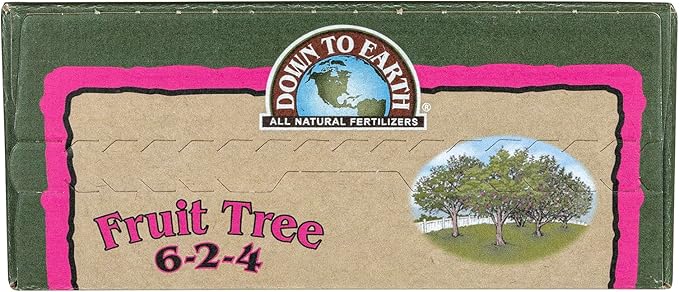Down To Earth All Natural Fertilizers Organic Fruit Tree Mix 6-2-4, 5lb