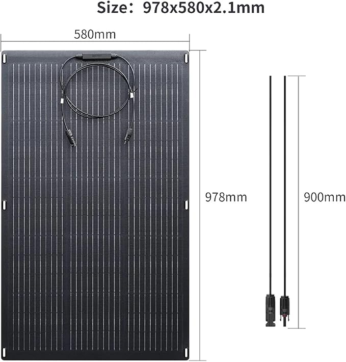 ALLPOWERS Foldable Portable Solar Panels (100W Solar Panel)
