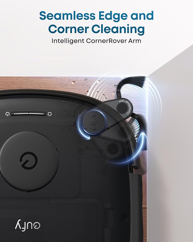 eufy Robot Vacuum E28, Portable Deep Cleaner for Carpet, HydroJet System with Roller Mop, All-in-One Robot Vacuum and Mop Combo, 20,000 Pa Suction, Zero-Tangling, Corner-to-Edge Cleaning (Upgraded)