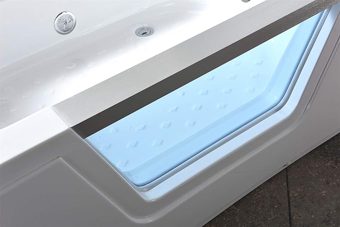 Whirlpool bathtub hydrotherapy 2 persons 10 water jets Hot tub 59" - Marbella