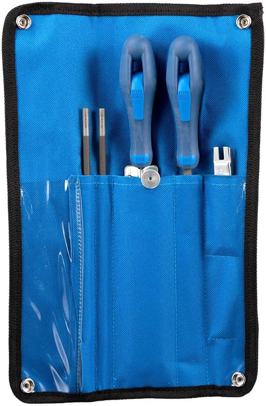 PFERD Chain Sharp® CS-SLS 7/32" Chain Saw Sharpener Set, Includes a Sharpener, Two Classic Line Chain Saw Files - for Comfortable and Power-Saving Sharpening of Saw Chains - Pack of 1 - Part 18078